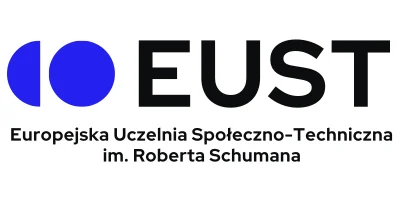 Logo Europejska Uczelnia Społeczno-Techniczna im. Roberta Schumana w Radomiu (EUST)